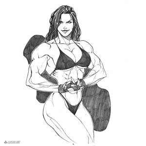 SHE-HULK - 2007 by LuisXIII