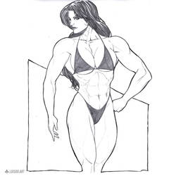 She-Hulk Bikini - 2007 by LuisXIII