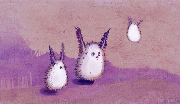 Fuzzee Drawing the Fuzzies by Elena-nenz on DeviantArt