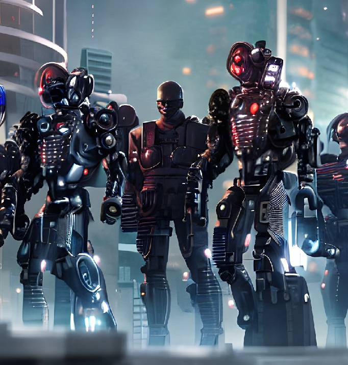 Cyborg Crewmate Cyborg soldiers by arslanKings on DeviantArt