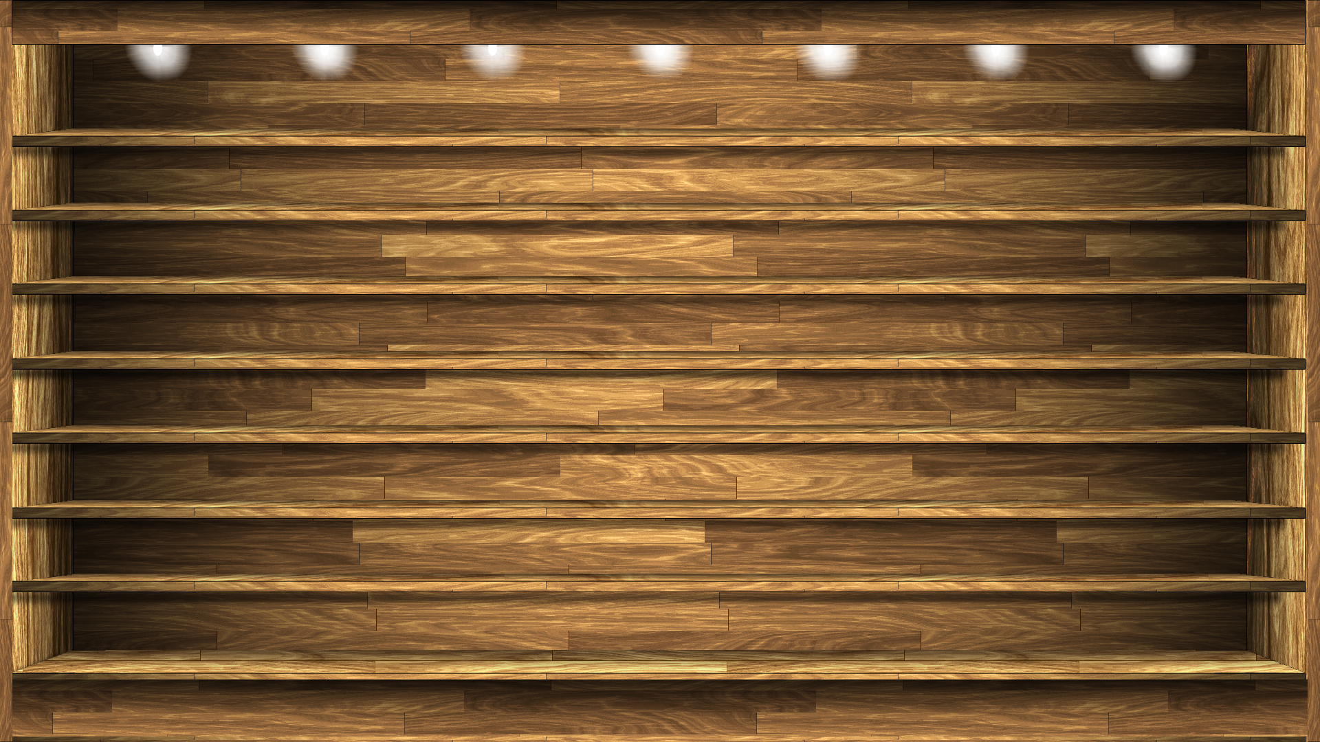 Wood Shelves Wallpaper 2