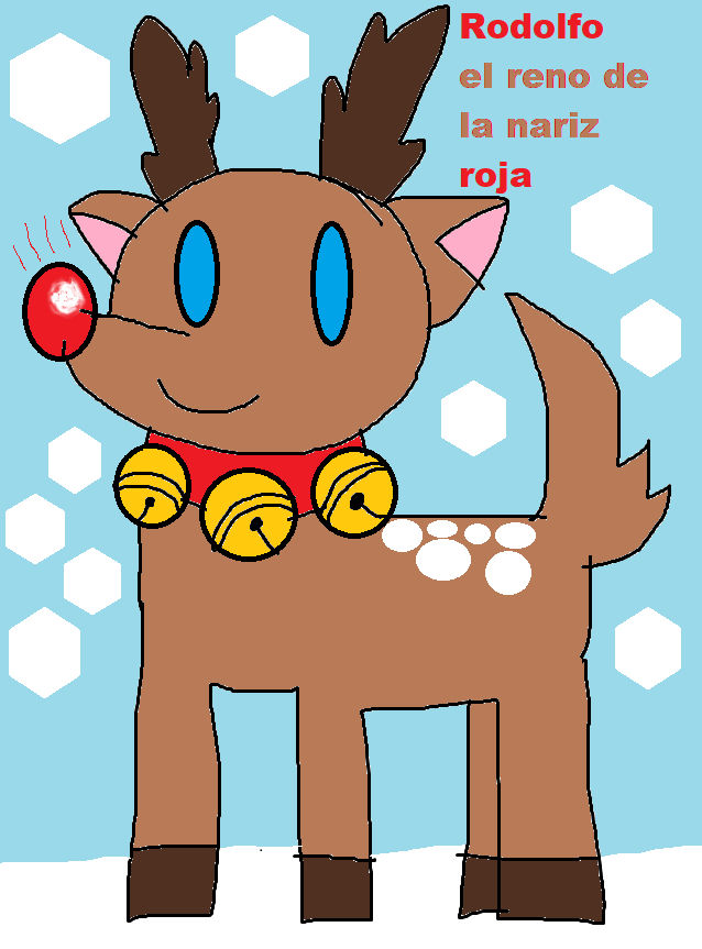 Rodolfo el reno de la nariz roja by GraceMariana on DeviantArt Rodolfo el reno de la nariz roja by GraceMariana on DeviantArt