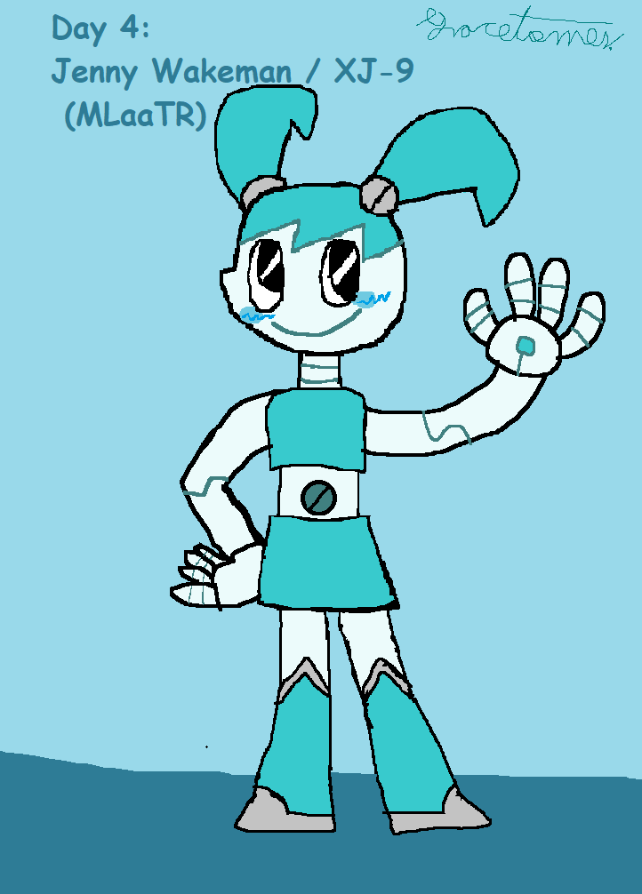 Blue March Day 4  Jenny Wakeman  XJ9