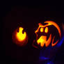 Halloween pumpkin - Boo and Podoboo