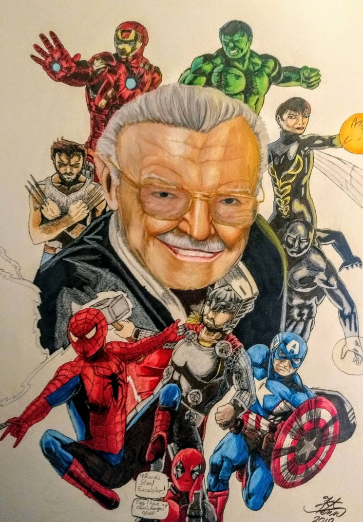 My Stan Lee Tribute by PaintThatBell on DeviantArt