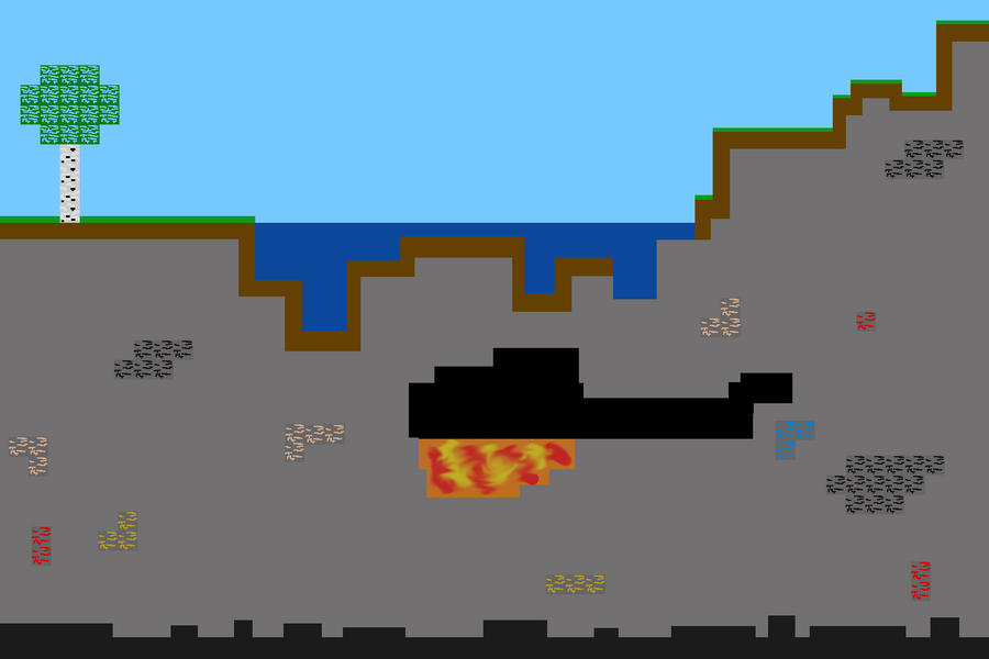 Minecraft side view by Wolf-Man-97 on DeviantArt