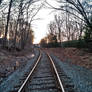 Uxbridge, Massachusetts - Rail Sunset