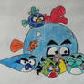 Angry Birds OCs: Water Element Birds