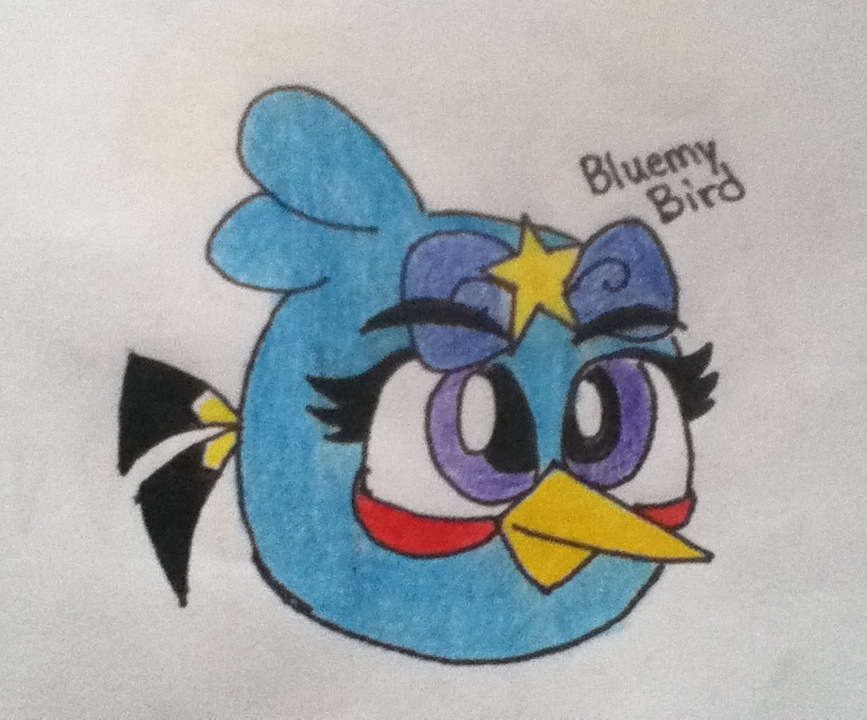 Angry Birds OCs: Bluemy Bird