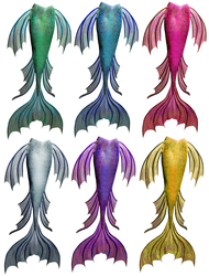 Mermaid Tails Stock 4