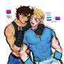 Joseph and Caesar Caejose headcanons