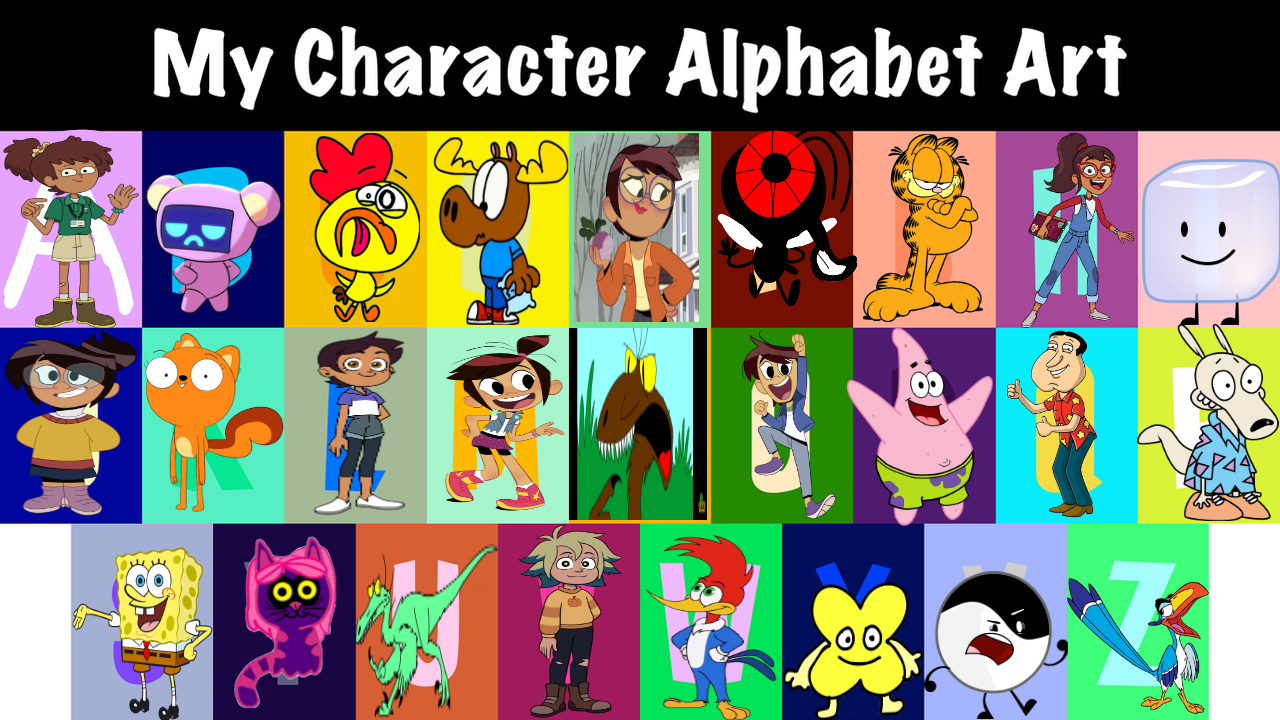 My Character Alphabet by Ramonisawsome on DeviantArt