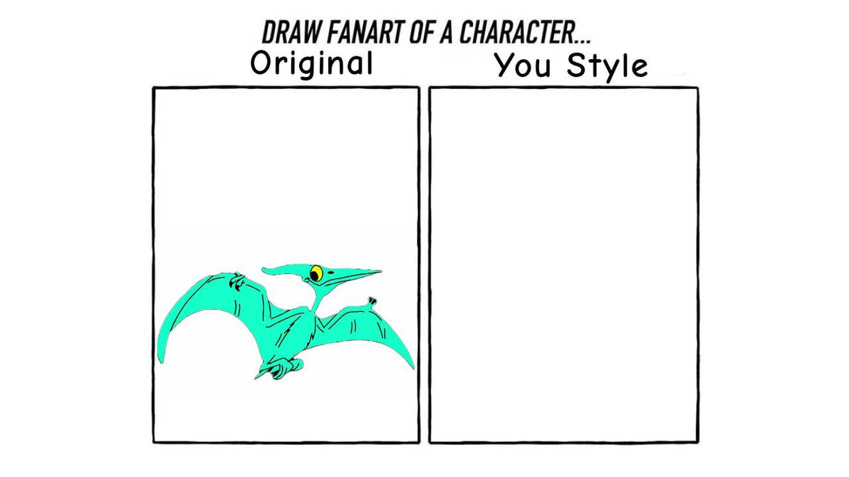 Your Style Of Ptera The Pteranodon by Ramonisawsome on DeviantArt