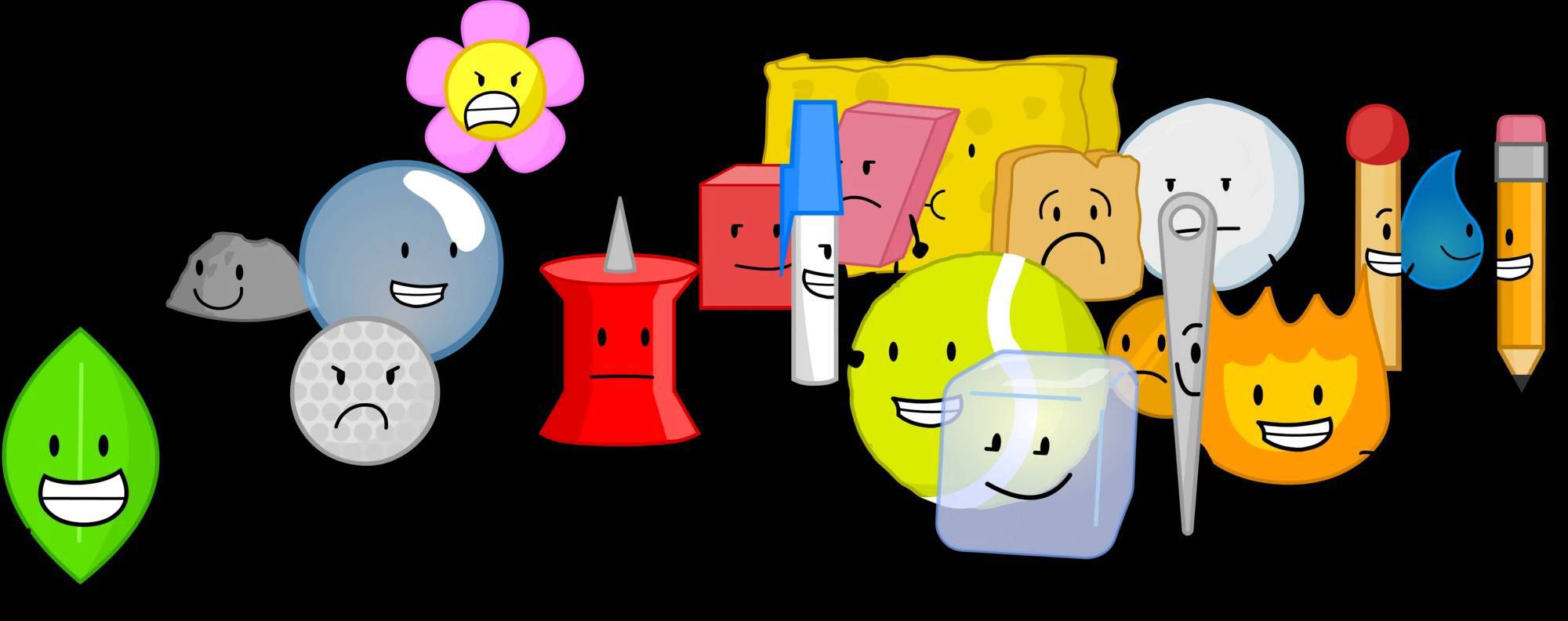 BFDI S1 Characters by Ramonisawsome on DeviantArt