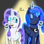 Luna and Rarity Singing (updated)