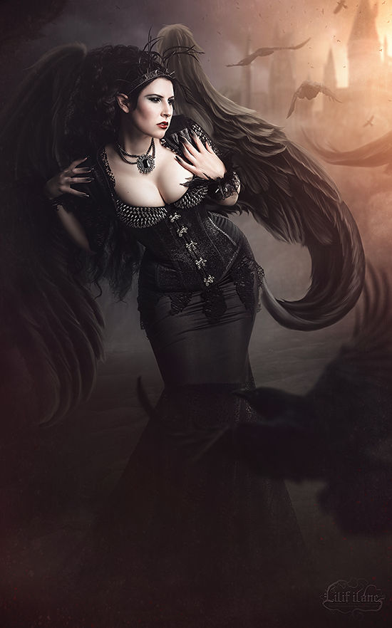 Crow demon by LilifIlane