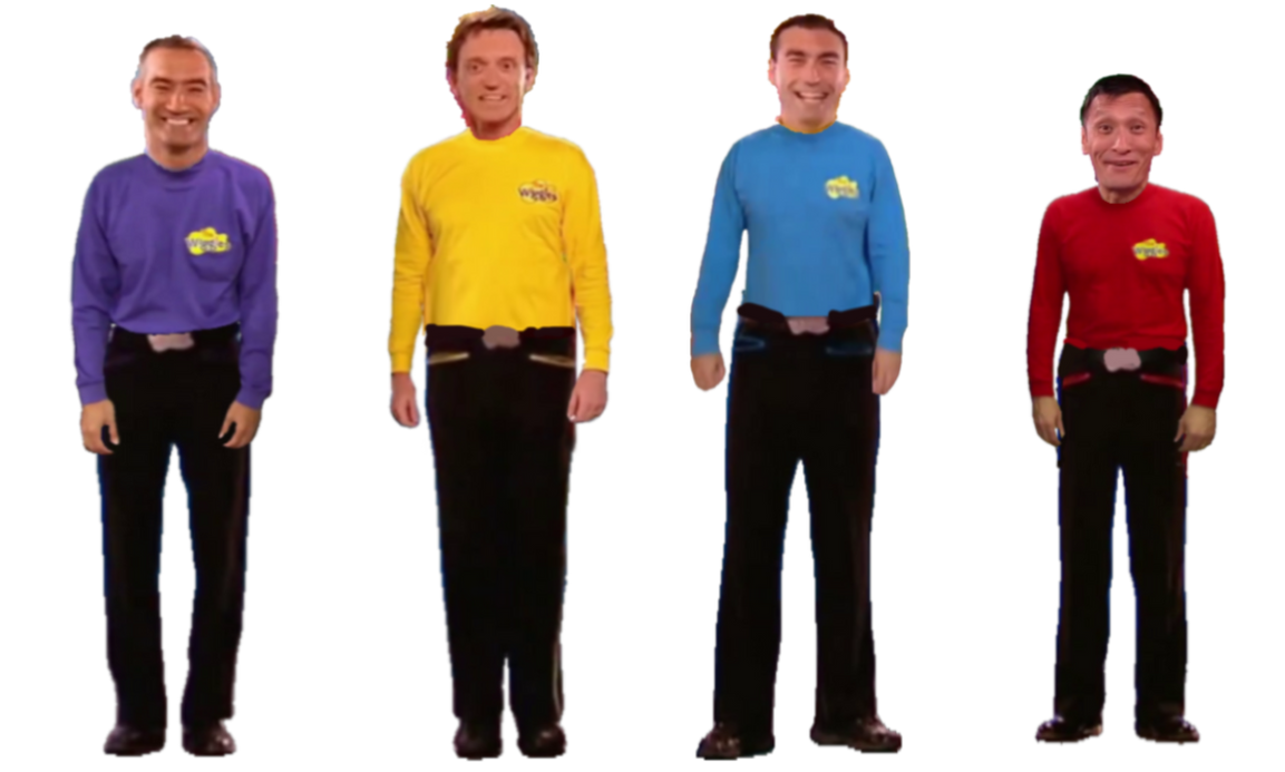 The Wiggles in 2005-2006 (Reversed Skivvies) by TamaraMichael on DeviantArt