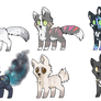 Dog/Wolf Adopt Batch!: [ #8 OPEN]