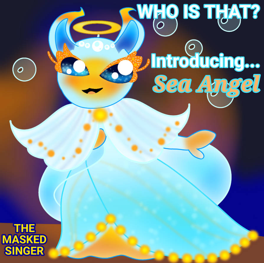 Sentral Sea Singer The Masked Singer Fan-Mask 6: Sea Angel by UltraVialetteScene on DeviantArt