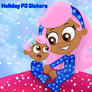 Bubble Guppies Matching Holiday PJ Sisters
