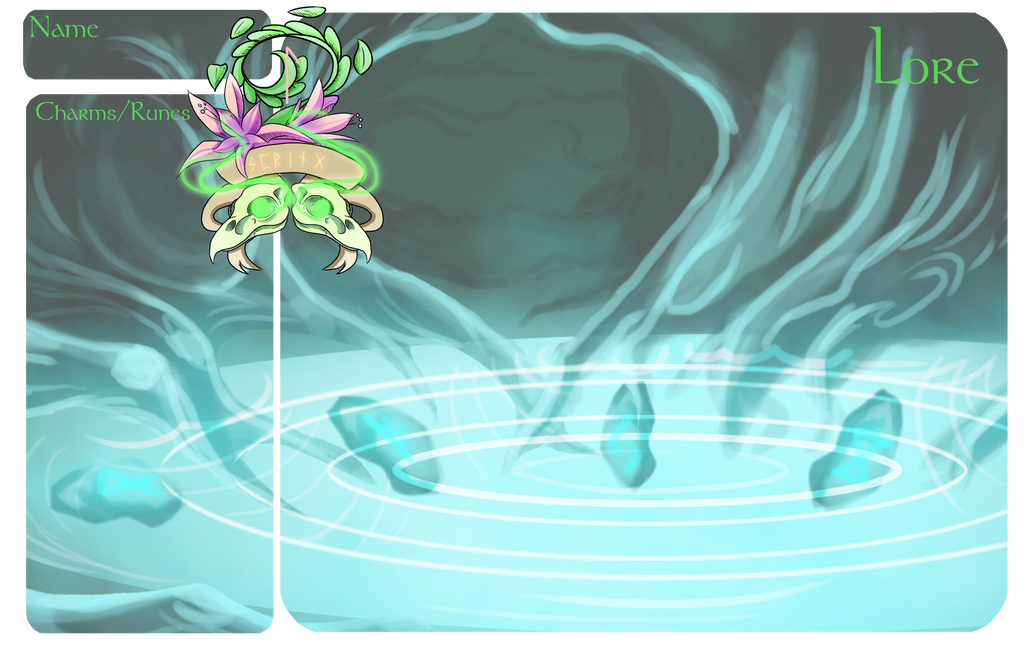 Spring Lor Spring Lore: Blank Application by Grimm-Pages on DeviantArt