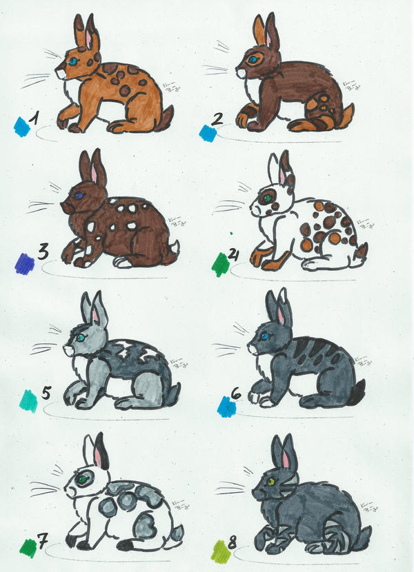 Brown Rabbit Deviantart Bunny-Rabbit BROWN / GREY by AtroxReaperKaltbach on DeviantArt