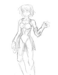 Fantasy Character concept sketch