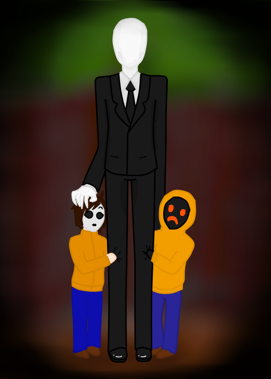 Slenderman, Masky y Hoodie