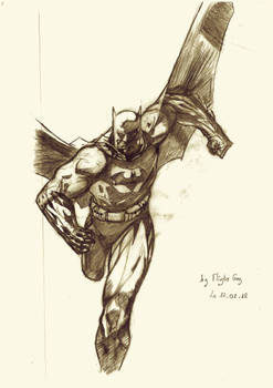 Batman de Jim Lee reproduction