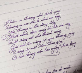 Fast handwriting