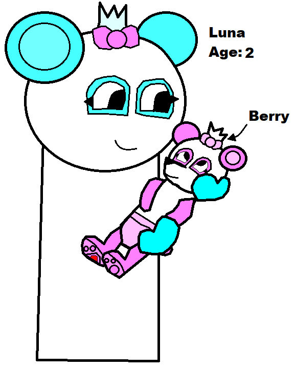 Luna Sprunki Normal Sprunki OC: Luna by PinkWolfPup2001 on DeviantArt