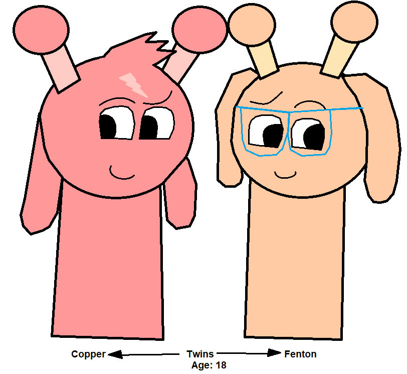 Sprunki NextGen: Copper and Fenton by PinkWolfPup2001 on DeviantArt