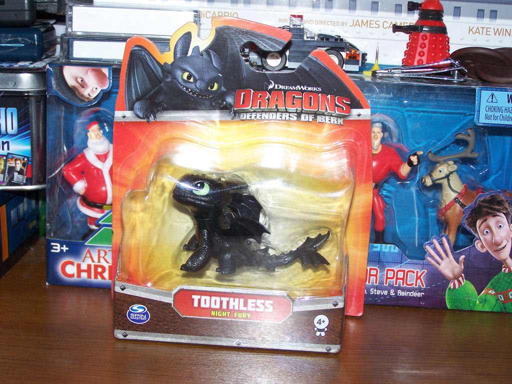 How To Train Your Dragon Mini Toothless Figure by Doctorjock on DeviantArt