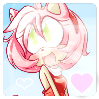 FREE AMY ROSE YOUTUBE ICON