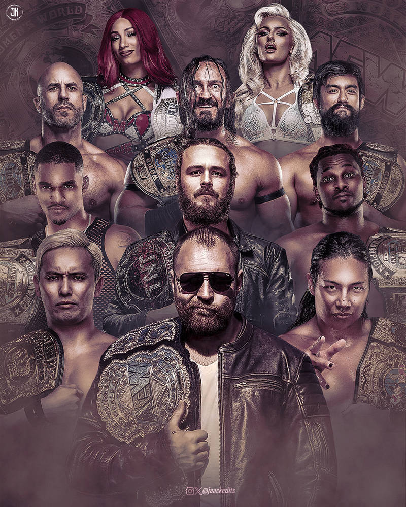 Champions of AEW by jaackknight on DeviantArt