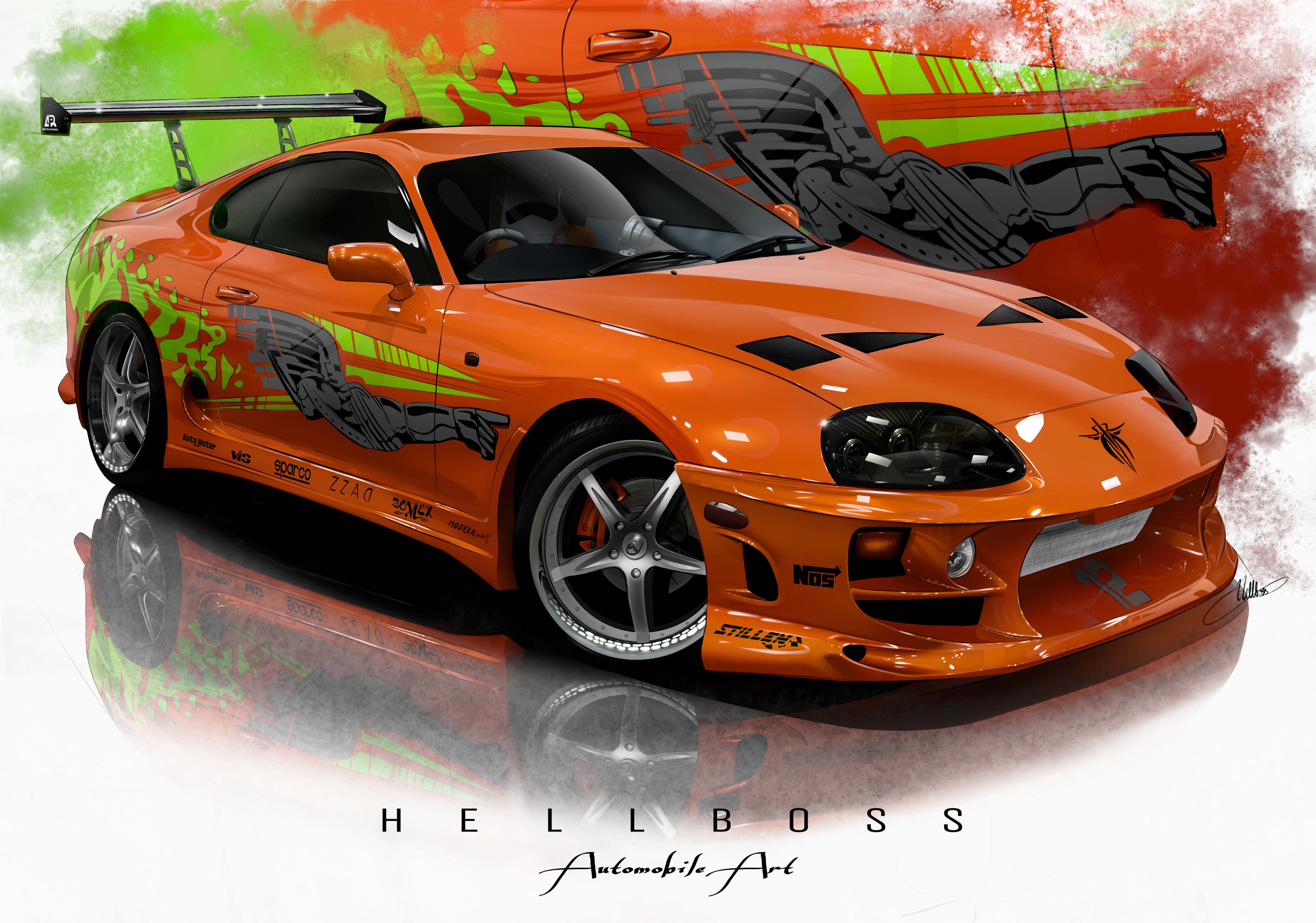 Fast and furious supra gta 5 фото 89