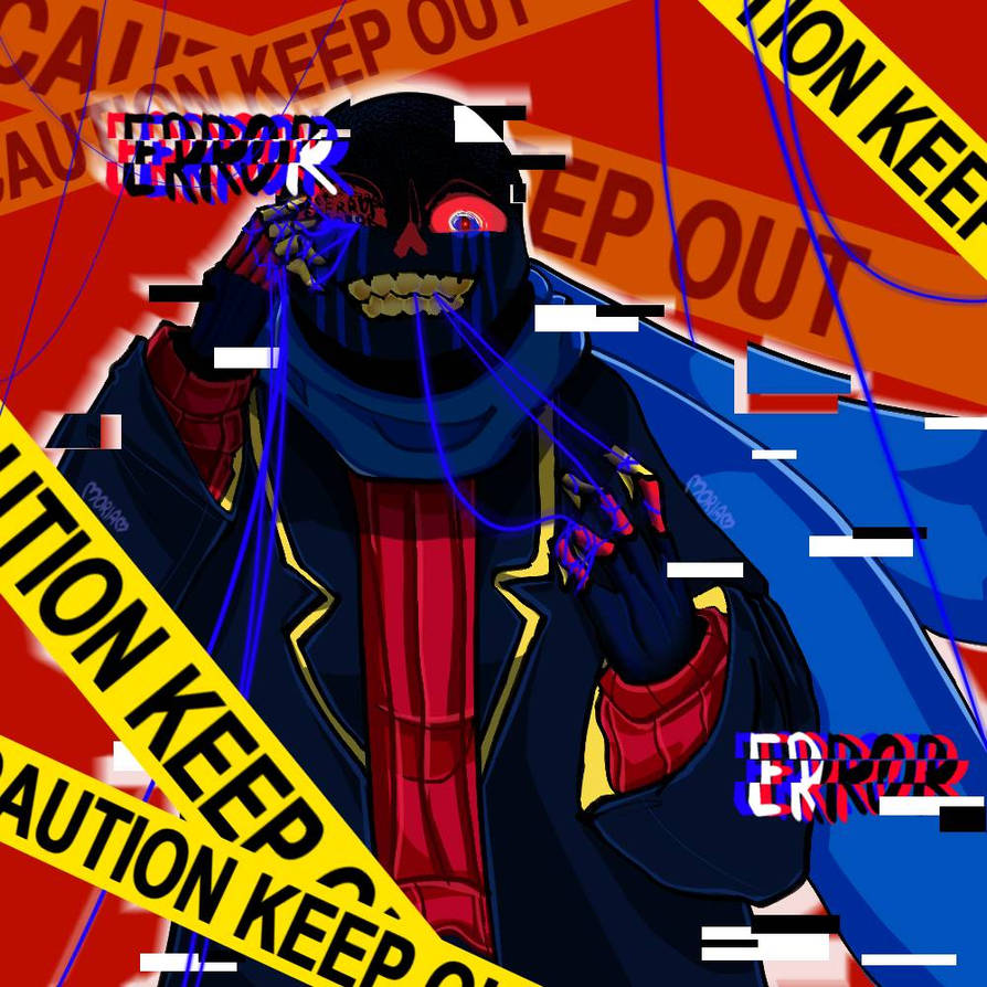 Error Sans Rage Error Sans by MoriamArts on DeviantArt