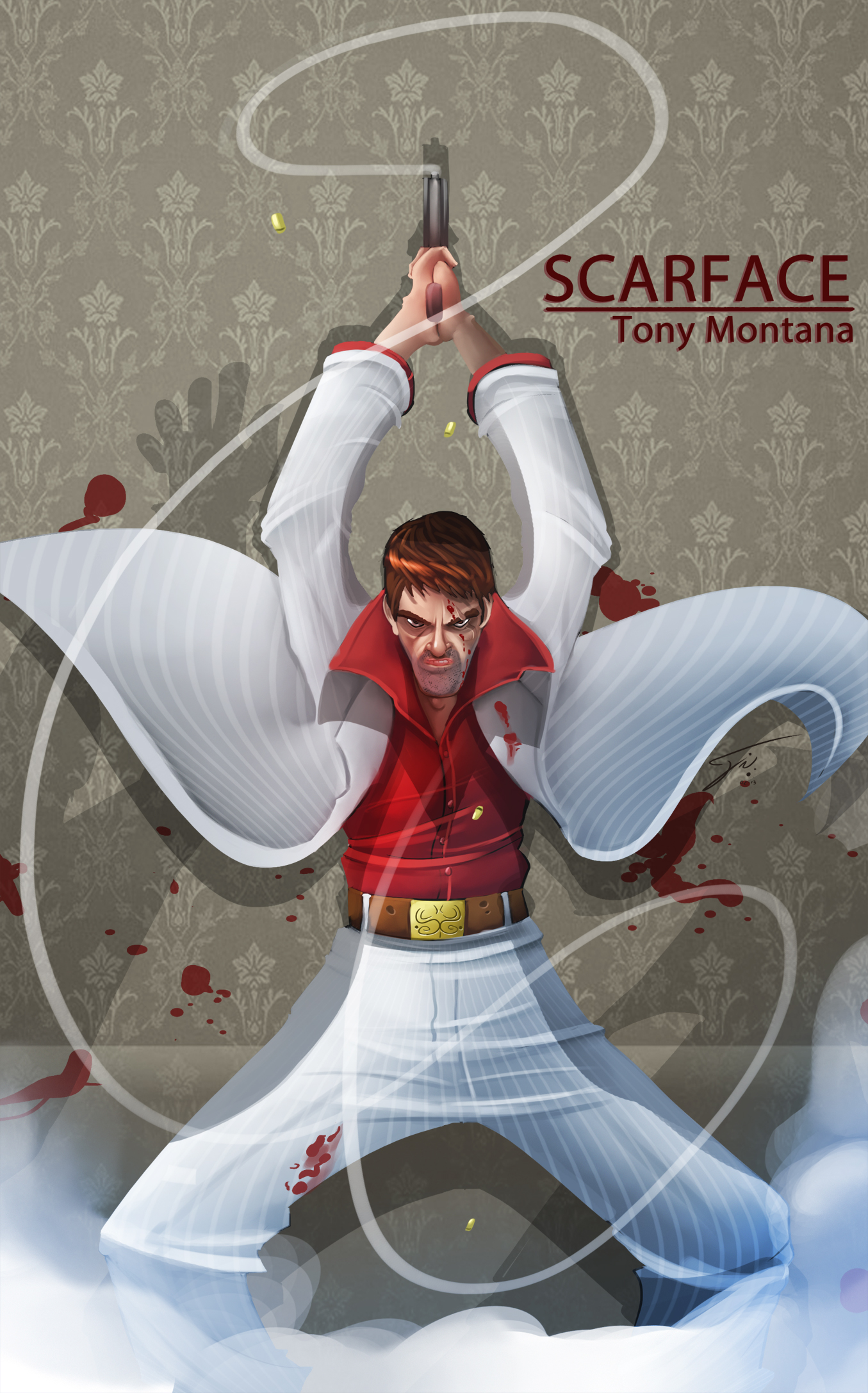 Tony Monta - Scarface by ZeyJin on DeviantArt Tony Monta - Scarface by ZeyJin on DeviantArt