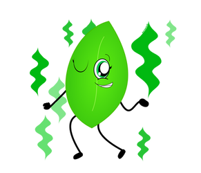 Azzy Draws BFB!: Leafy by Ascerious