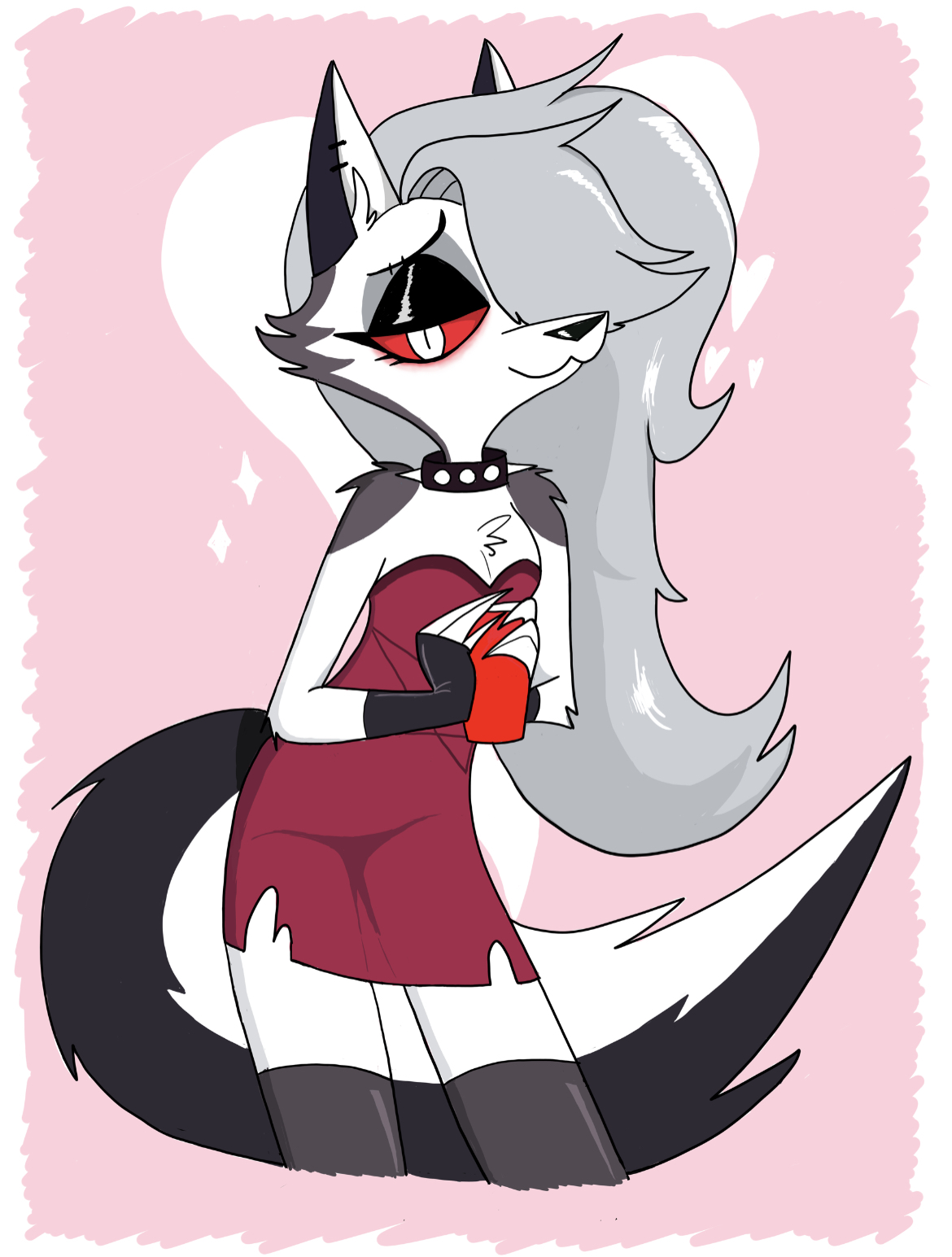 helluva boss loona red dress Loona Red Dress by StarPaintArt on DeviantArt