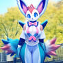 Sylveon Pokemon FurSuit