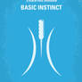 No007 My basic Instinct minimal movie poster