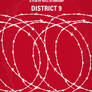 No023 My district9 minimal movie poster