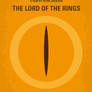 No039 My Lord of the Rings minimal movie poster