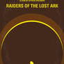 No068 My Raiders of the Lost Ark minimal movie pos