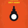 No105 My Dirty Harry minimal movie poster