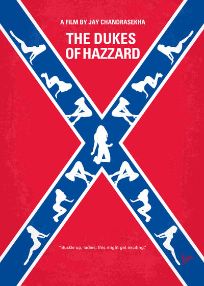 No108 My The Dukes of Hazzard minimal movie poster