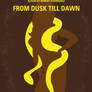 No127 My FROM DUSK THIS DAWN minimal movie poster