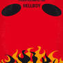 No131 My HELLBOY minimal movie poster
