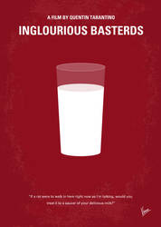 No138 My Inglourious Basterds minimal movie poster